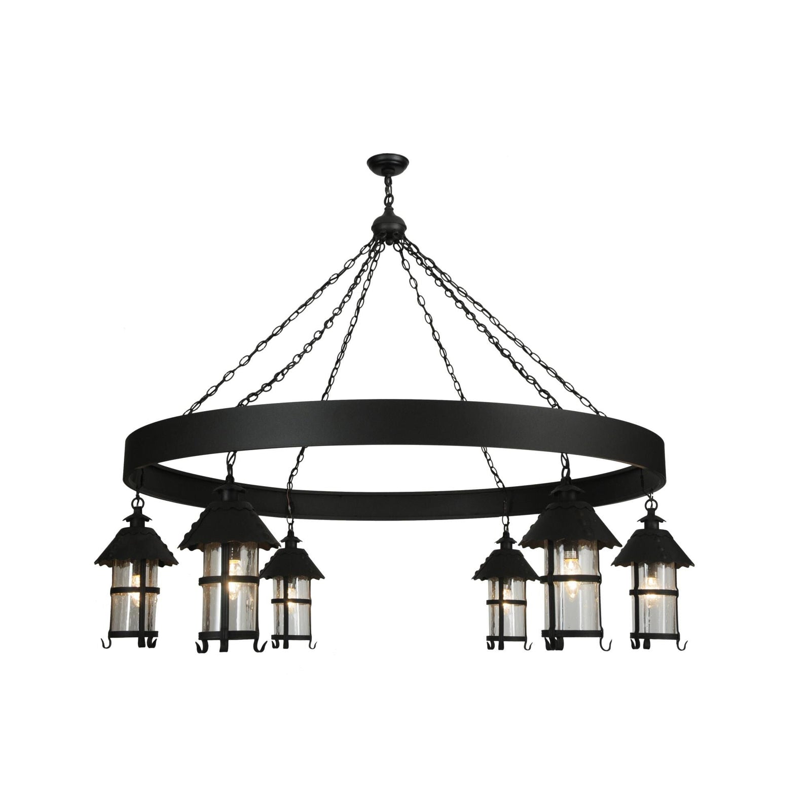 6-Light 65 in. Chandelier - Oriel Grove for dining room view 1