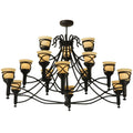 15-Light 58 in. Chandelier - Yara Bloom for dining room view 1
