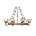 Candle chandelier - Solene Loom for dining room view 1