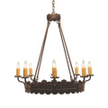 Candle chandelier - Aurelia Luxe for dining room view 1