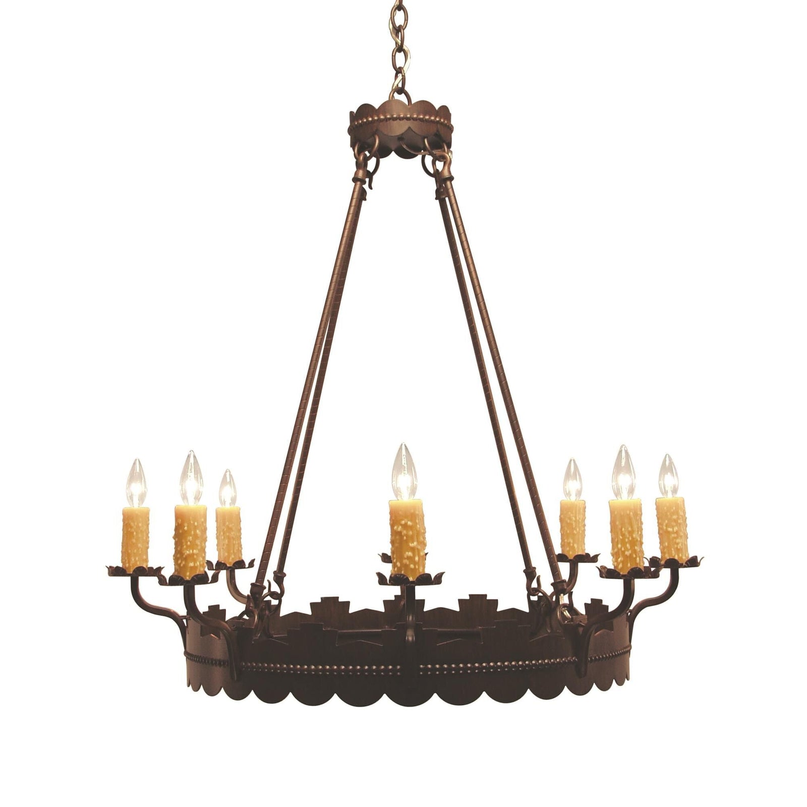 Candle chandelier - Aurelia Luxe for dining room view 1