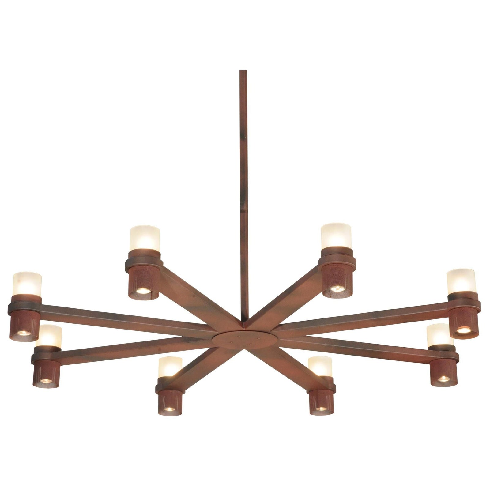 8-Light 72 in. Chandelier - Juno Halo for dining room view 1