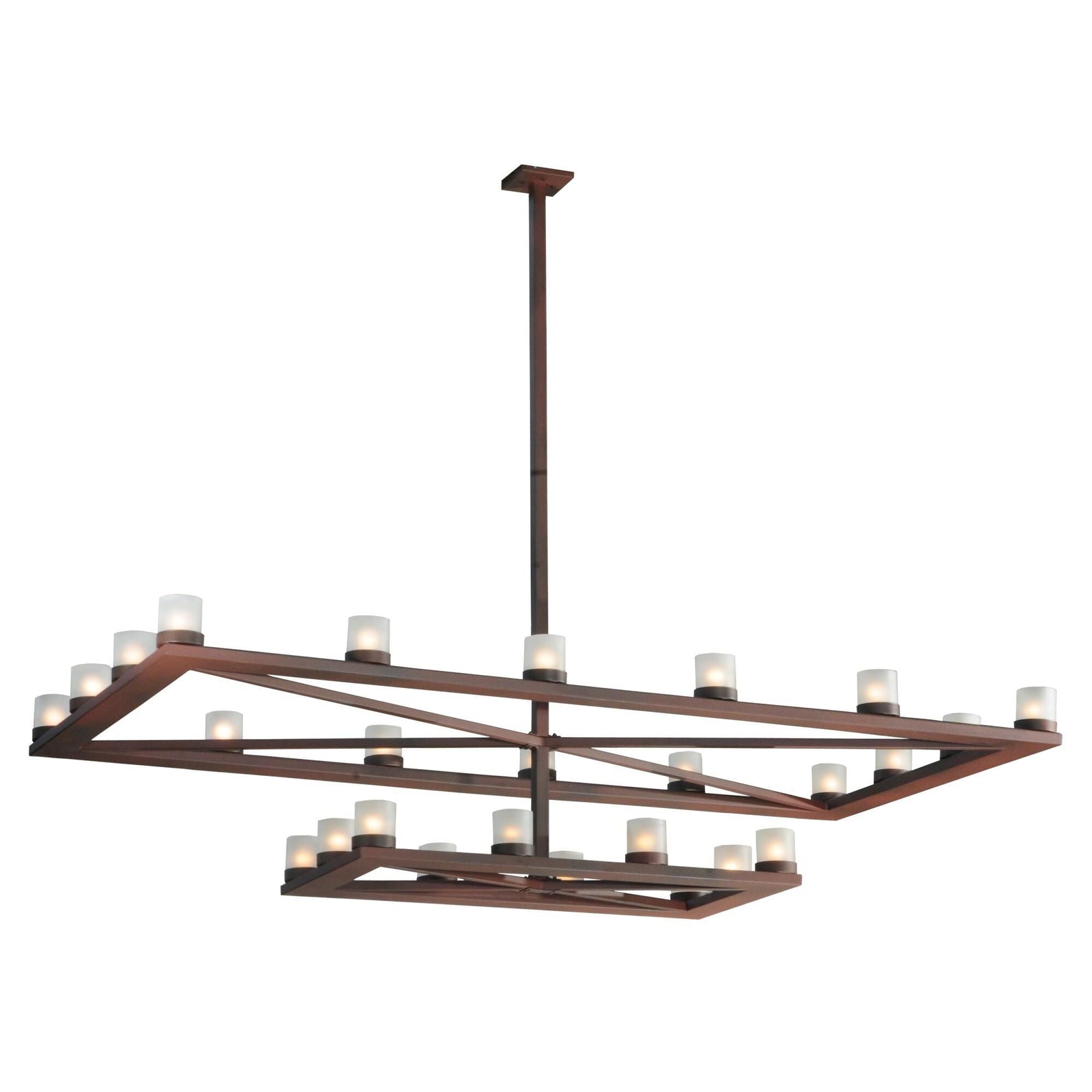 26-Light 96 in. Chandelier - Zora Bloom for dining room view 1