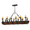 Candle chandelier - Maia Ridge for dining room view 1