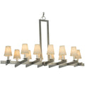 Candle chandelier - Lazuli Loom for dining room view 1