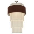 8-Light 36 in. Chandelier - Hera Bloom for dining room view 1