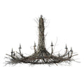 12-Light 132 in. Chandelier - Linnea Loom for dining room view 1