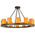 12-Light 36 in. Chandelier - Thalia Ridge for dining room view 1