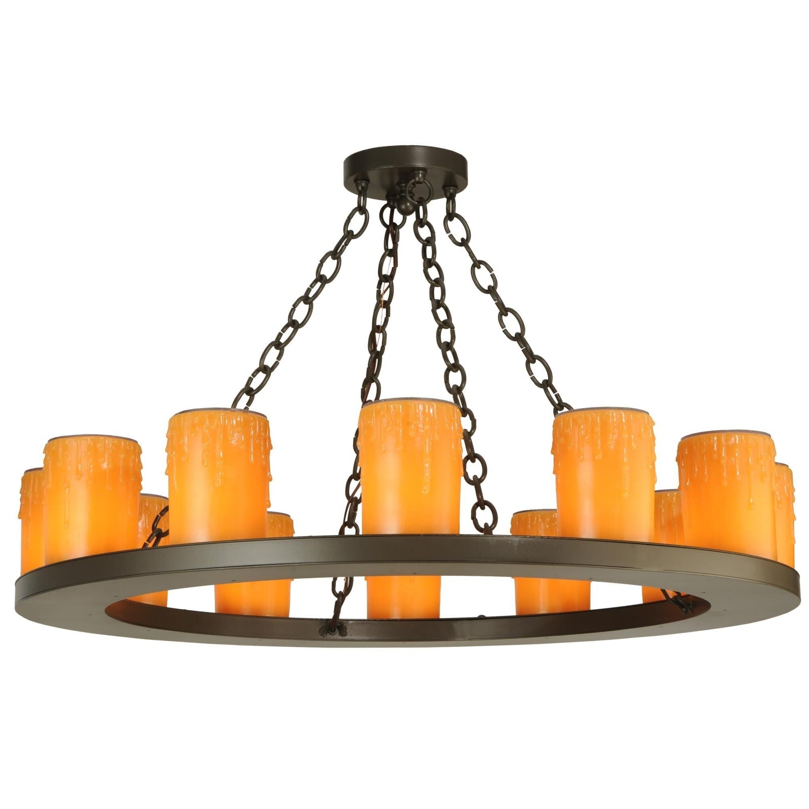 12-Light 36 in. Chandelier - Thalia Ridge for dining room view 1