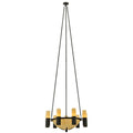 6-Light 61 in. Chandelier - Yara Grove for dining room view 1