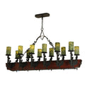 Candle chandelier - Hera Luxe for dining room view 1