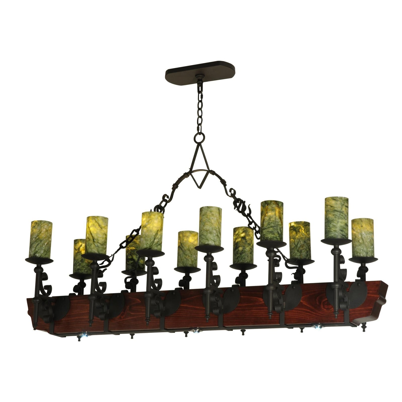 Candle chandelier - Hera Luxe for dining room view 1