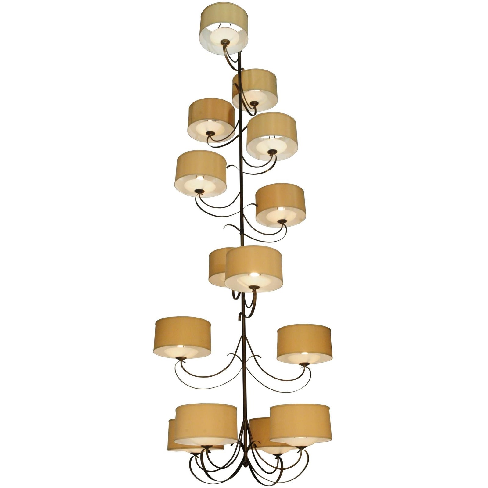 14-Light 60 in. Chandelier - Wren Bloom for dining room view 1