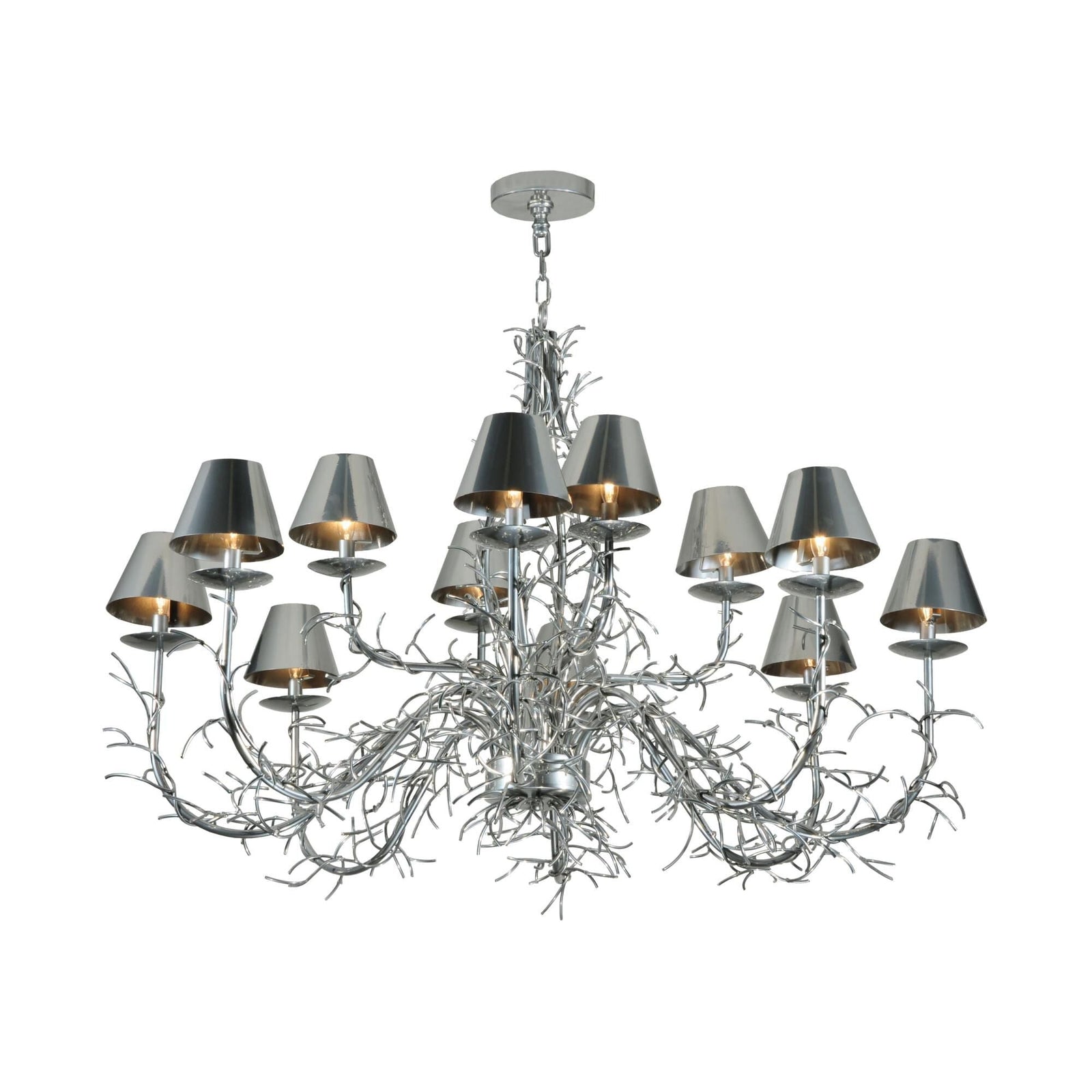 Candle chandelier - Rhea Grove for dining room view 1
