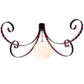 1-Light 96 in. LED Chandelier - Galen Bloom for dining room view 1