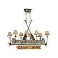 Candle chandelier - Zelia Bloom for dining room view 1