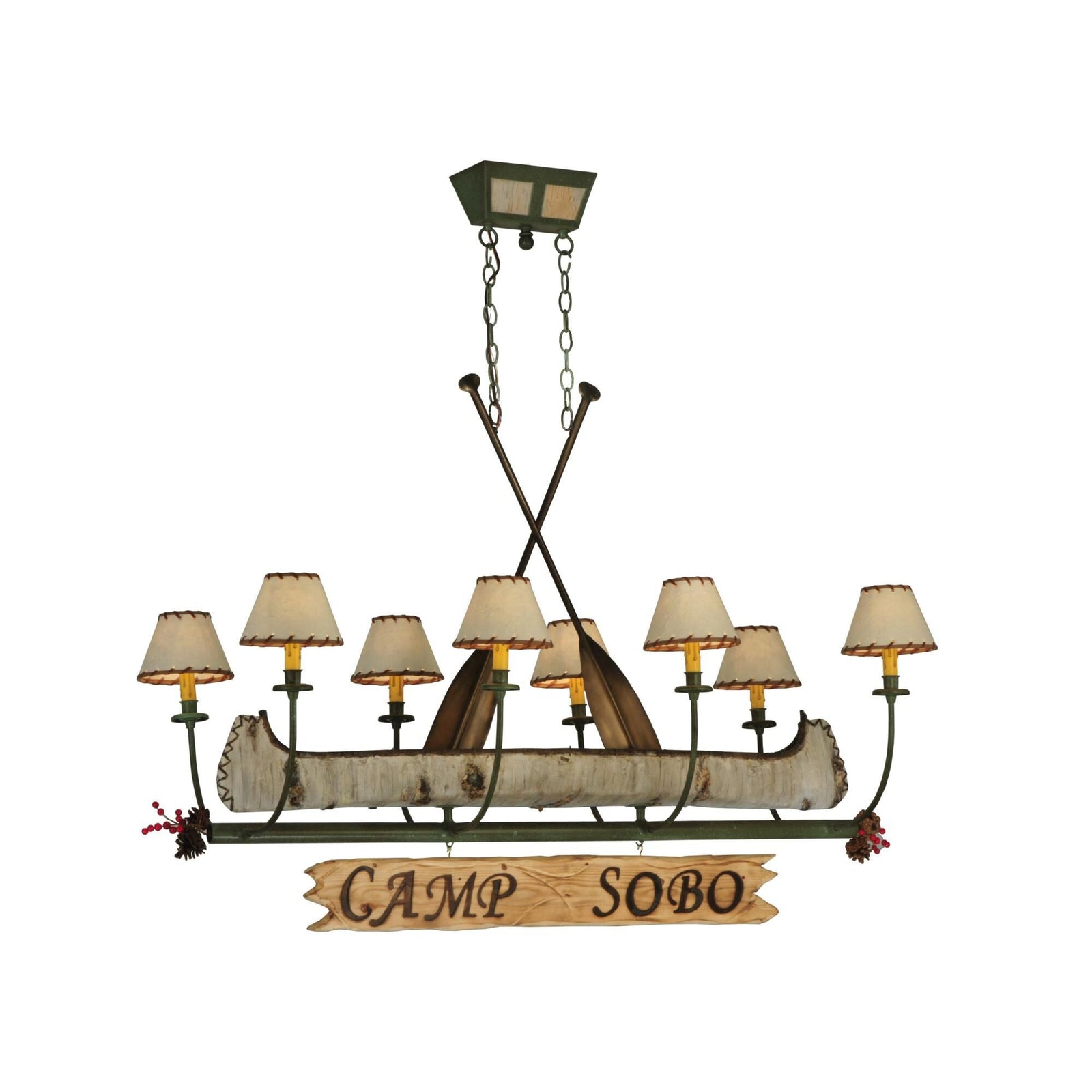 Candle chandelier - Zelia Bloom for dining room view 1