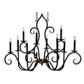 Candle chandelier - Willa Ridge for dining room view 1