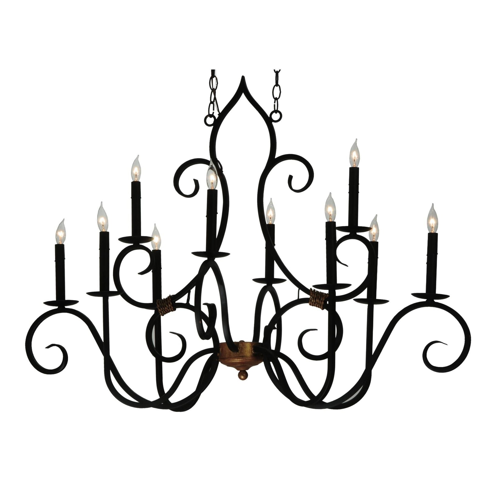 Candle chandelier - Willa Ridge for dining room view 1