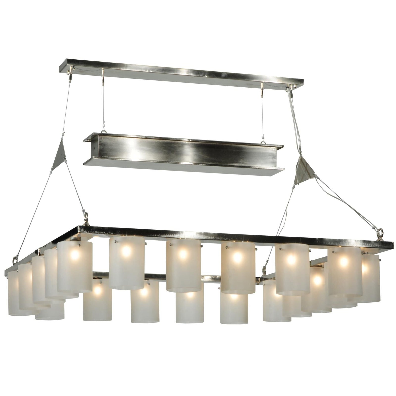 Linear chandelier - Ansel Bloom for dining room view 1