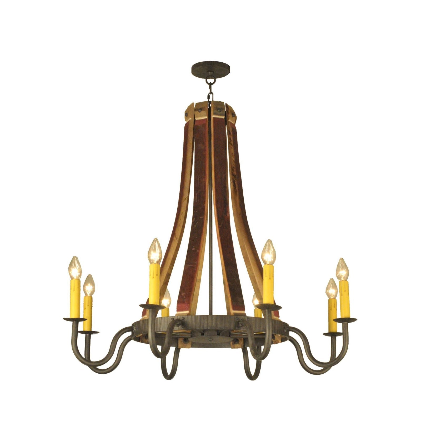 8-Light 44 in. Chandelier - Kora Ridge for dining room view 1