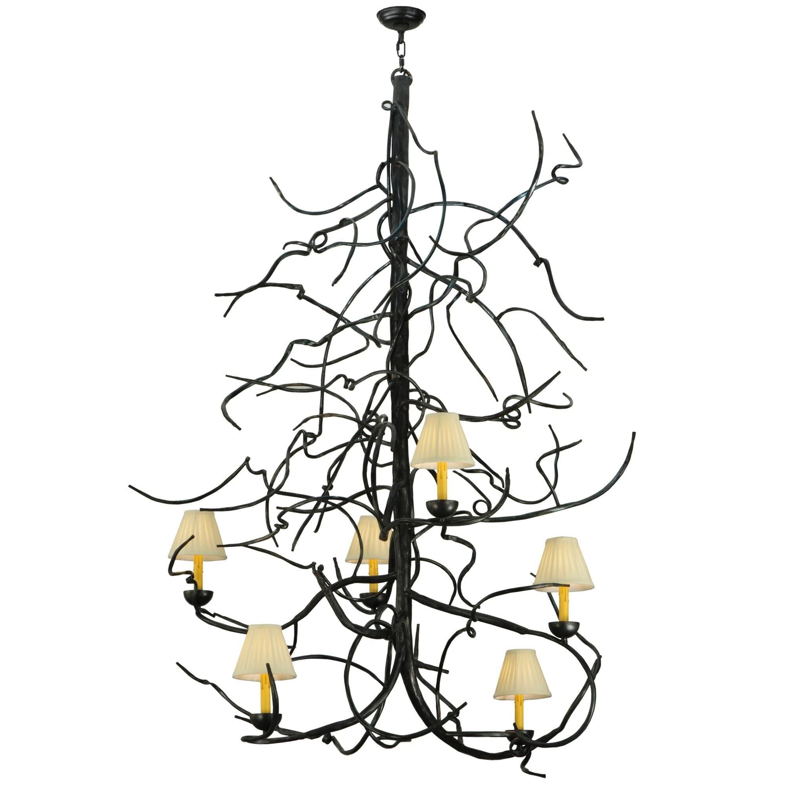 Candle chandelier - Fiora Halo for dining room view 1