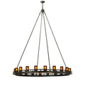 Round chandelier - Ottilie Grove for dining room view 1