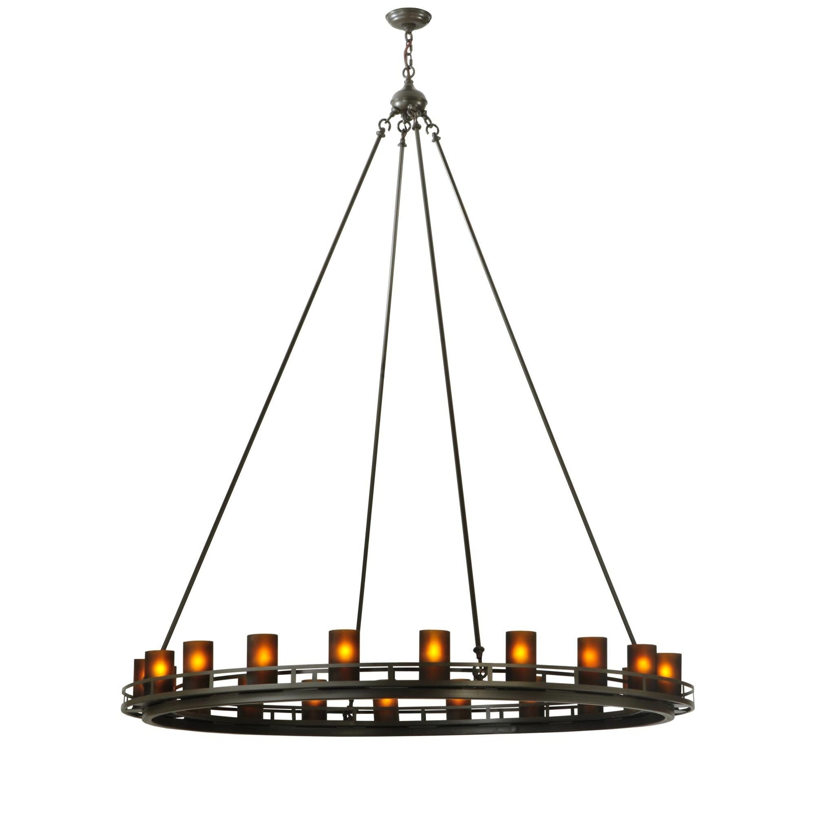 Round chandelier - Ottilie Grove for dining room view 1