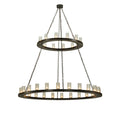 36-Light 72 in. Chandelier - Dahlia Luxe for dining room view 1