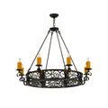 Candle chandelier - Flora Halo for dining room view 1