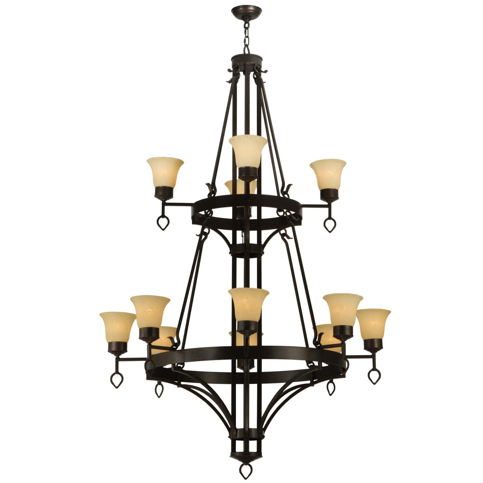 12-Light 46 in. Chandelier - Juno Cove for dining room view 1