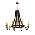 8-Light 50 in. Chandelier - Ansel Luxe for dining room view 1