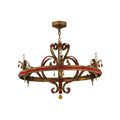 Candle chandelier - Lumen Loom for dining room view 1