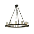 12-Light 42 in. Chandelier - Maren Halo for dining room view 1