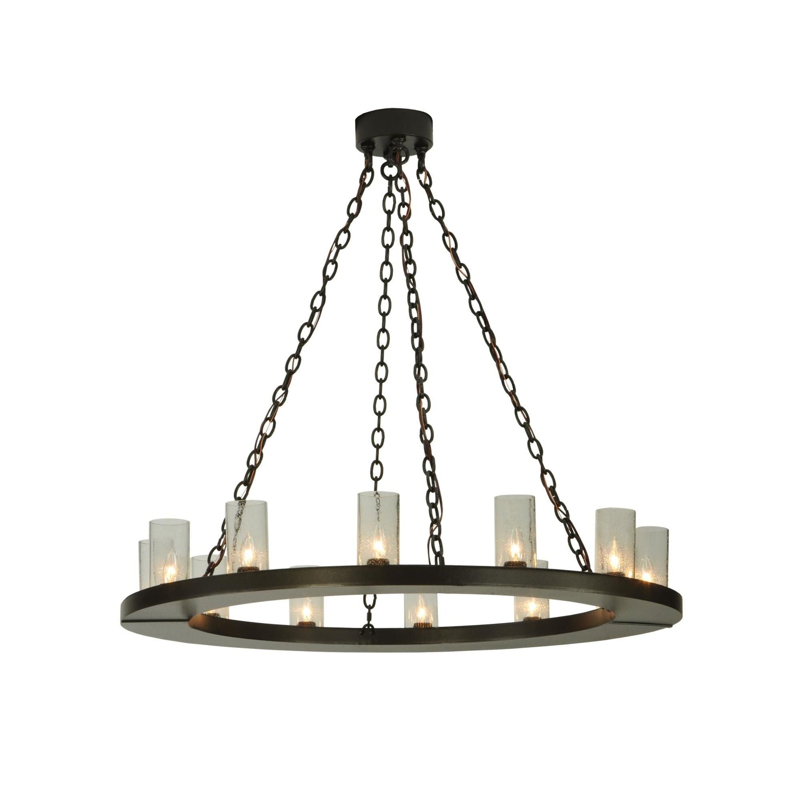 12-Light 42 in. Chandelier - Maren Halo for dining room view 1