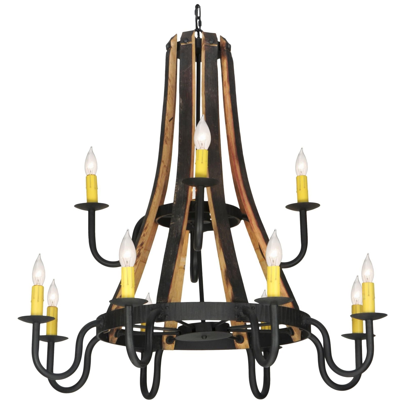 12-Light 44 in. Chandelier - Linnea Cove for dining room view 1