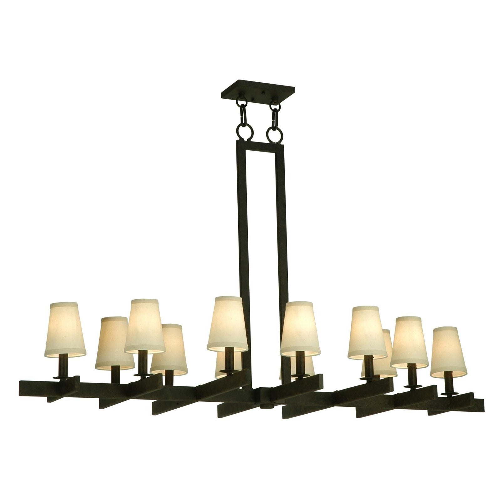 Candle chandelier - Jovie Loom for dining room view 1