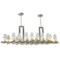Candle chandelier - Celeste Stone for dining room view 1