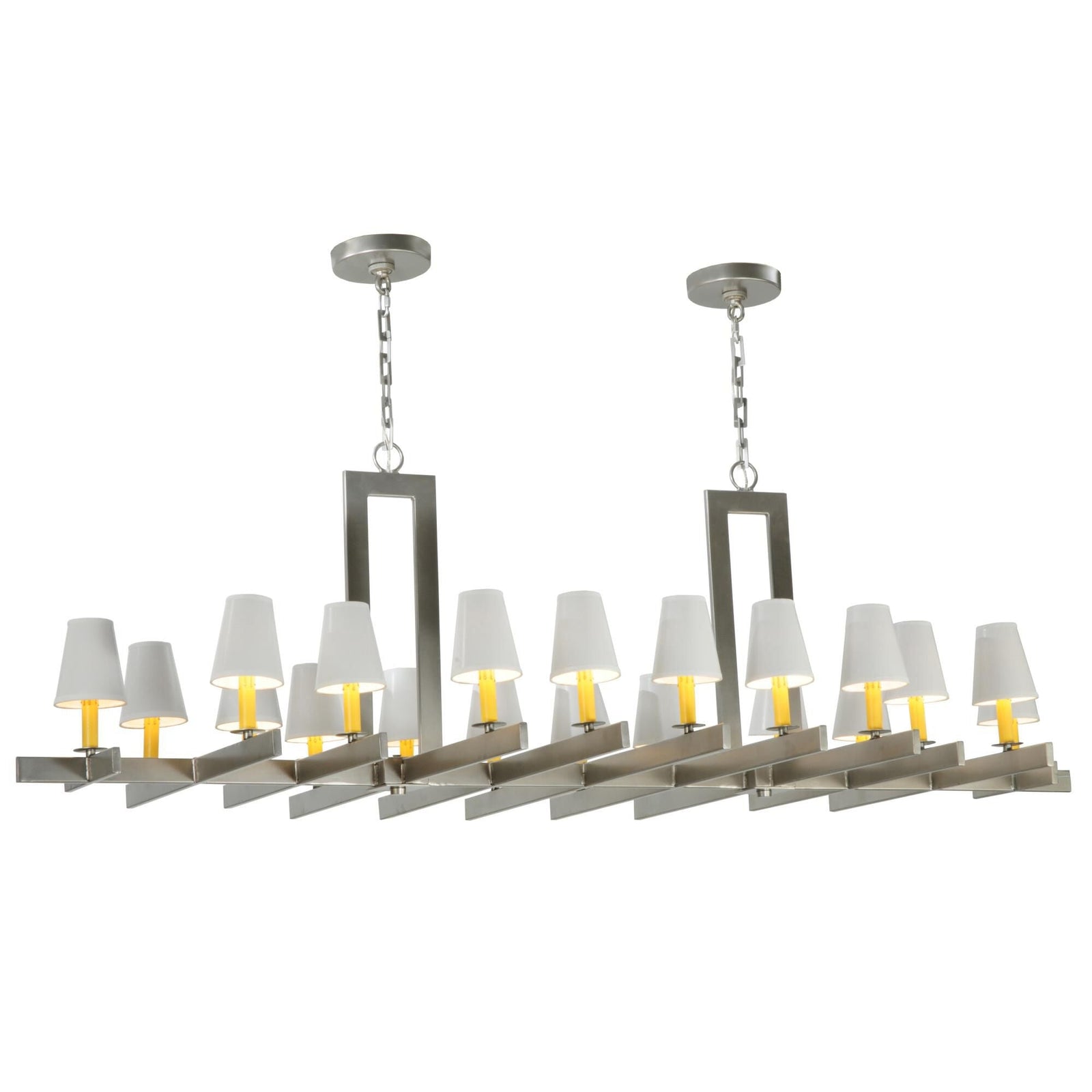 Candle chandelier - Celeste Stone for dining room view 1