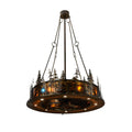 8-Light LED Chandelier - Gilda Cove for dining room view 1