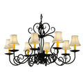 Candle chandelier - Gemma Ridge for dining room view 1