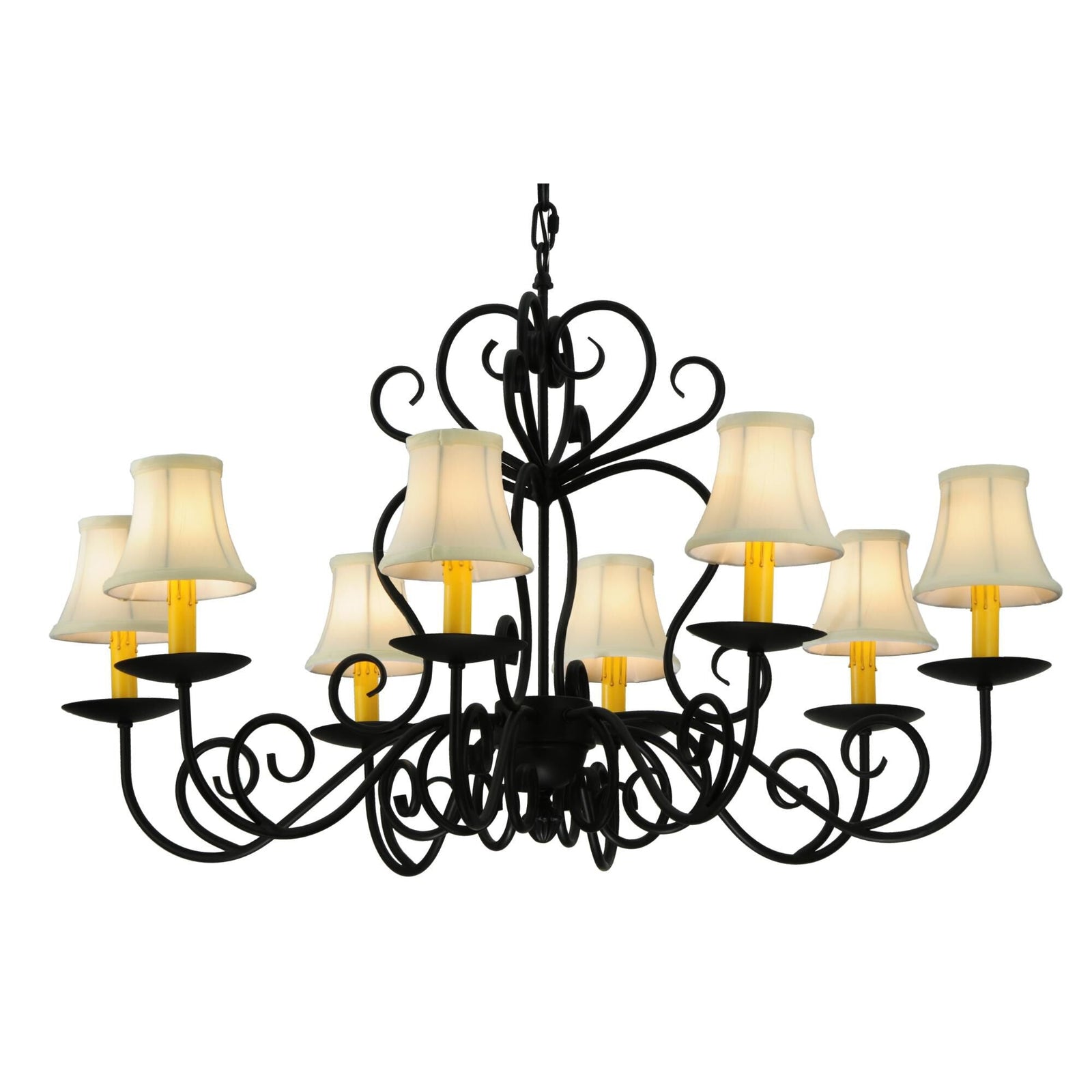 Candle chandelier - Gemma Ridge for dining room view 1