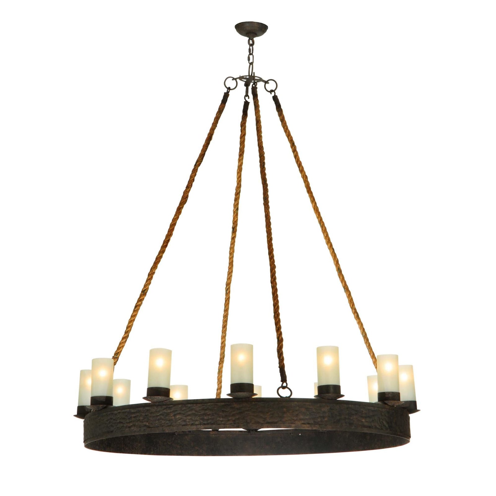 Round chandelier - Vale Halo for dining room view 1