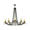 10-Light 58 in. Chandelier - Zora Grove for dining room view 1