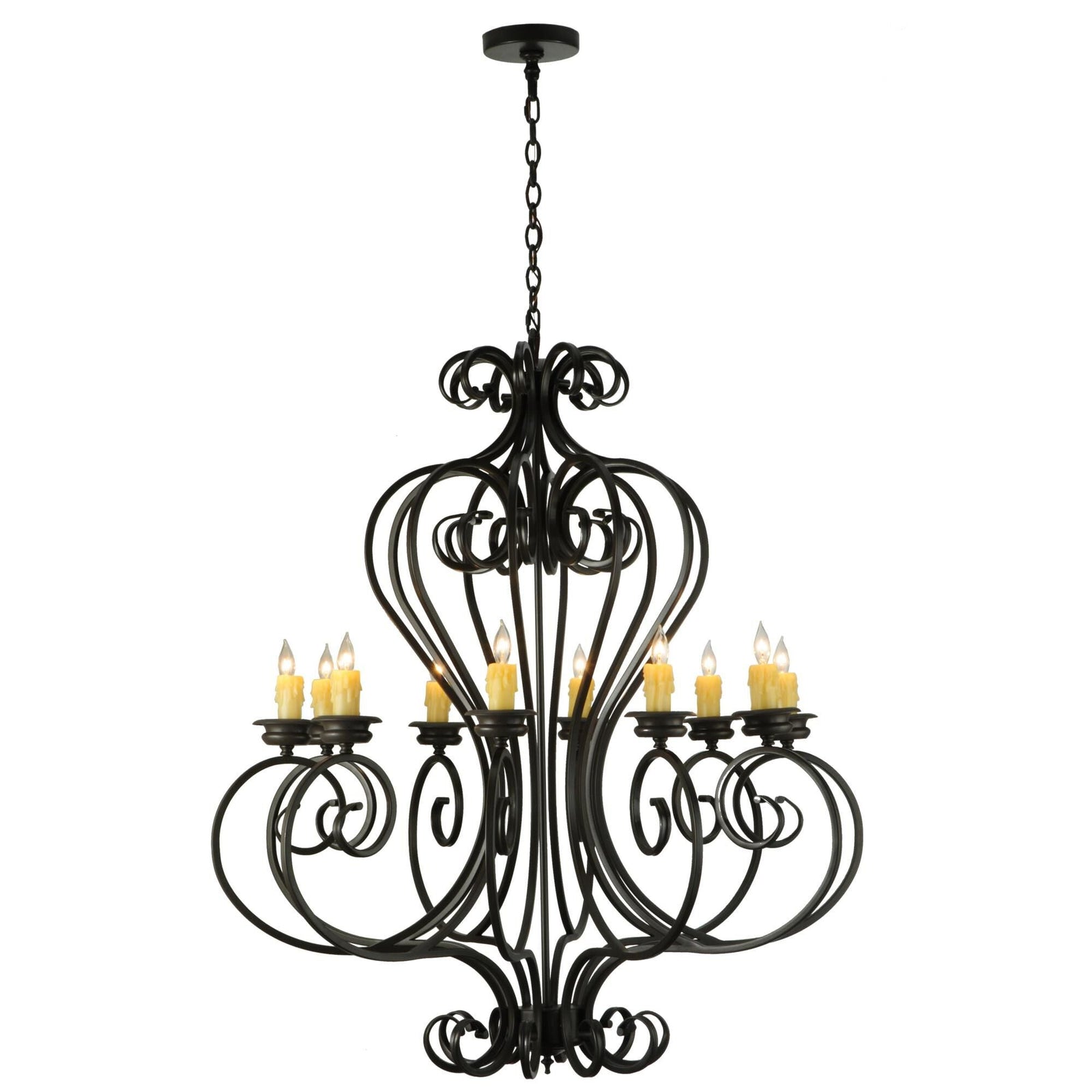 Candle chandelier - Nerea Loom for dining room view 1
