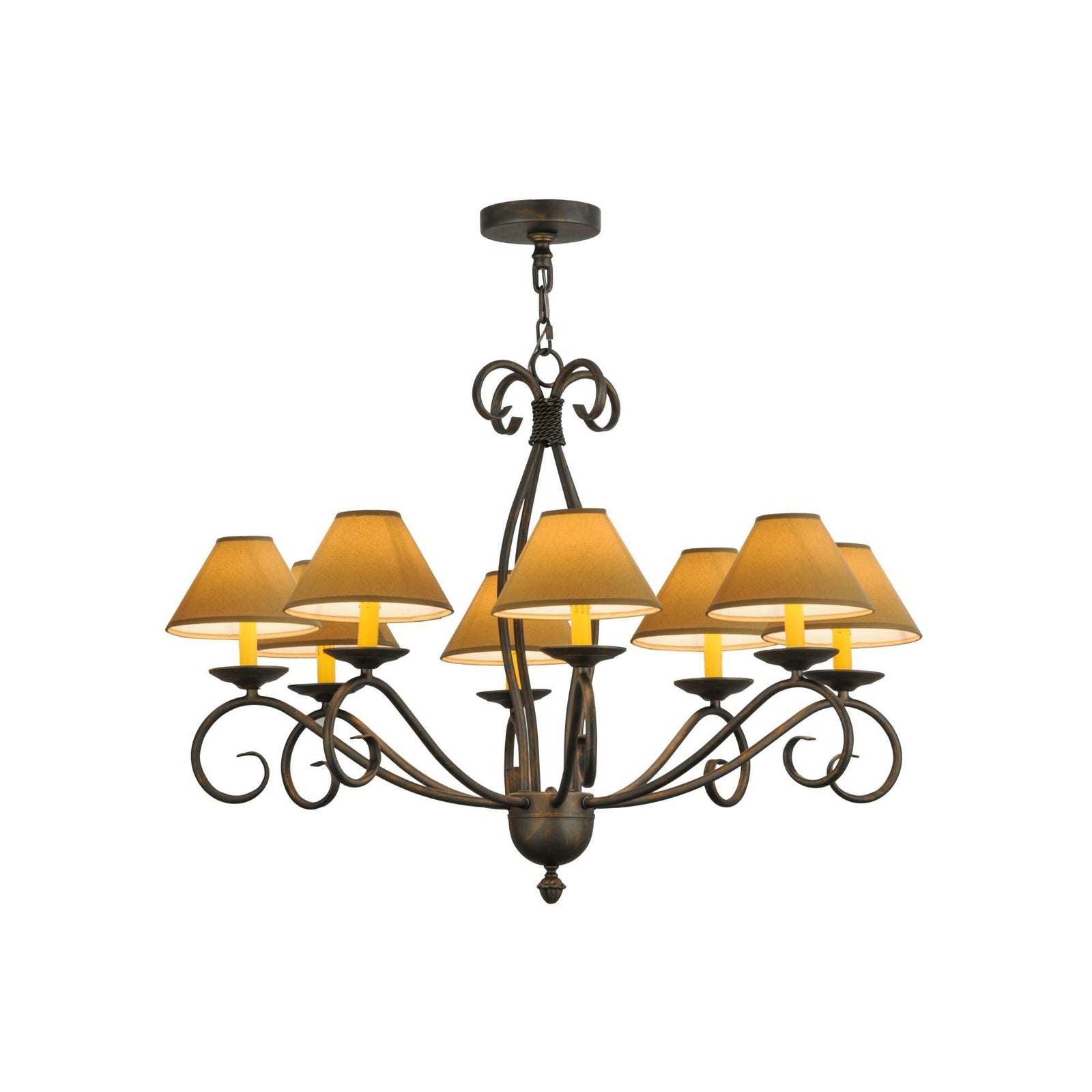 Candle chandelier - Hollis Ridge for dining room view 1