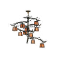 Linear chandelier - Rumi Cove for dining room view 1