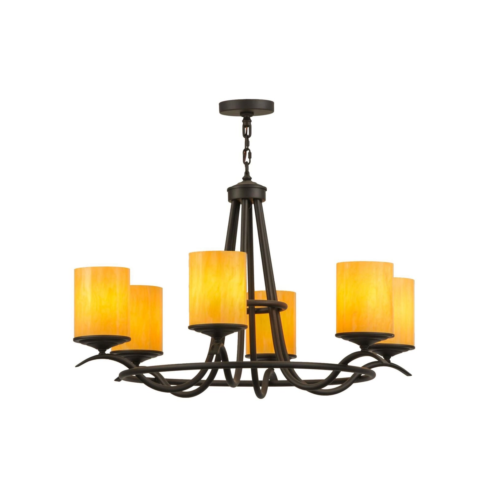 6-Light 39 in. Chandelier - Vale Grove for dining room view 1