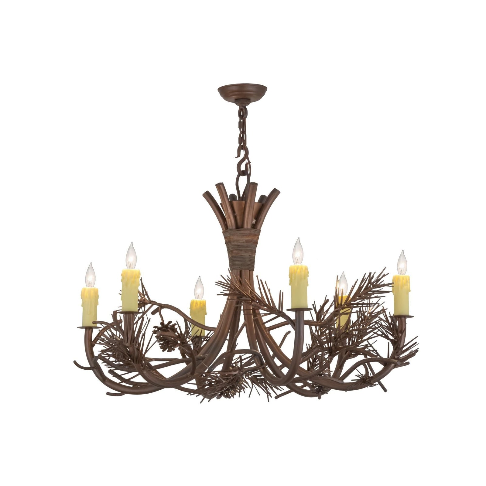 Candle chandelier - Kairo Cove for dining room view 1