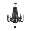 8-Light 36 in. Chandelier - Dune Bloom for dining room view 1
